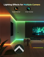 Tira de luces Govee H61B6, control inteligente, LED RGBIC Alexa.