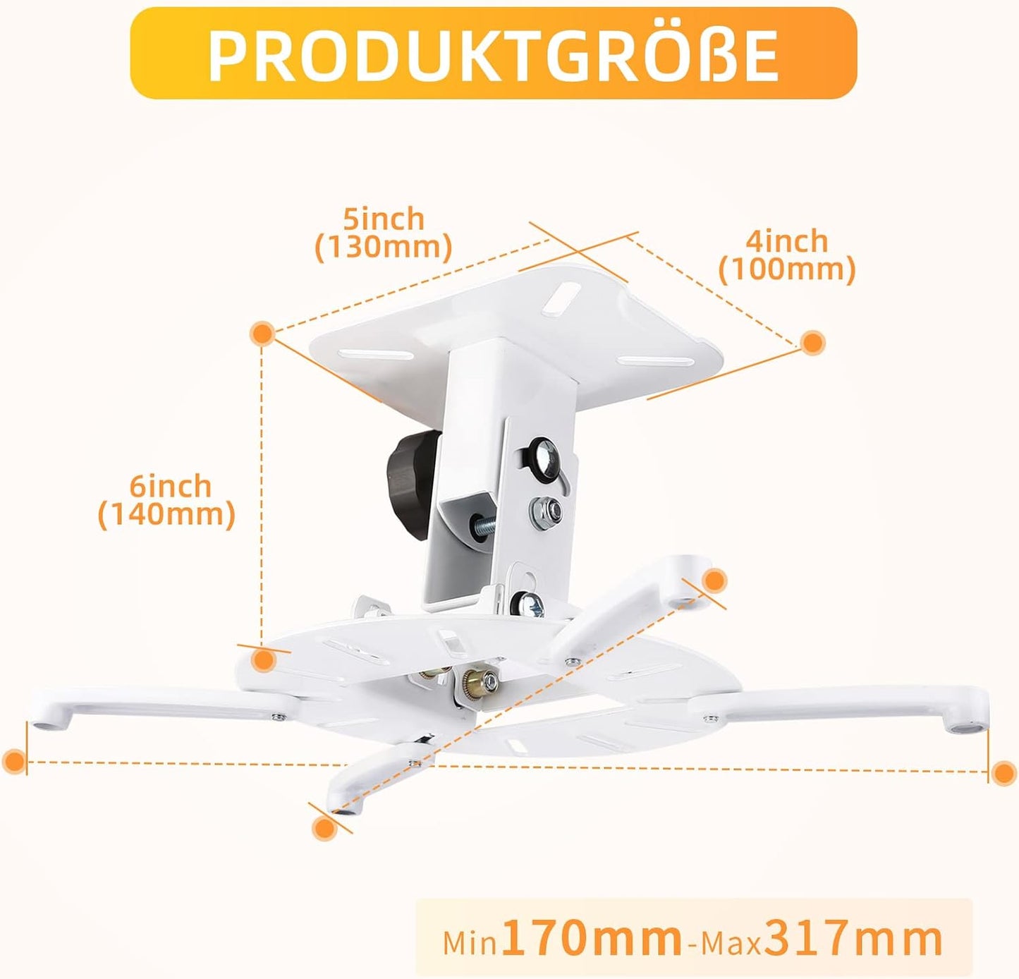 Poste de proyector universal Simbr capacidad de carga 33lb