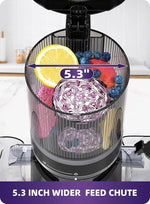 ACOQOOS Extractor Prensado Frio 1.8L Boca Ancha USADO