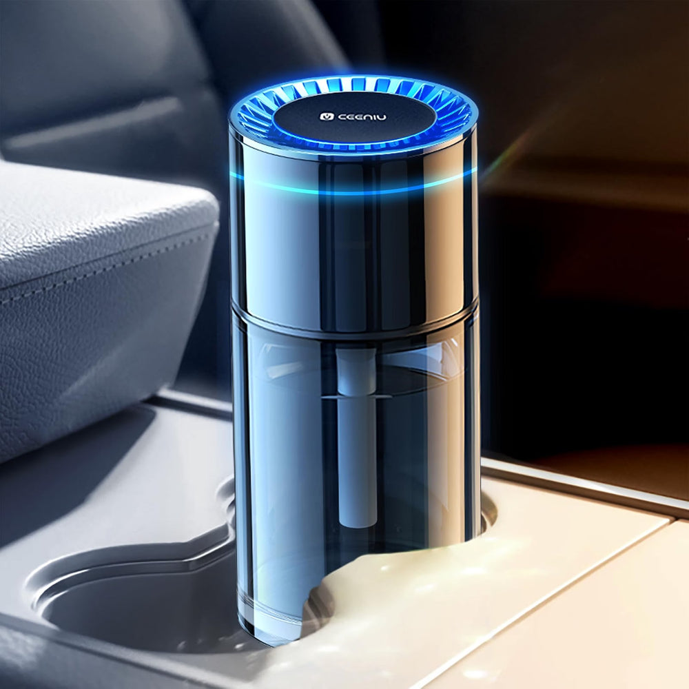 Ambientador inteligente para coche Ceeniu, de 135 ml, luz ambiental.