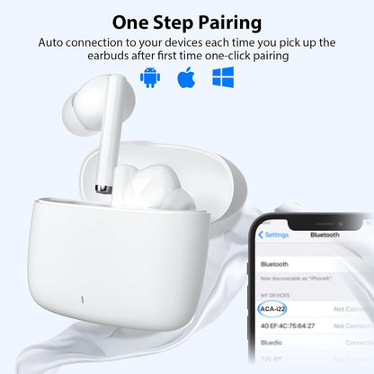 Auriculares inalámbricos Bluetooth 5.3 cancelación de ruido