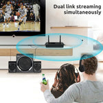 Transmisor Receptor Bluetooth 5.3, adaptador de audio, ent/sal RCA