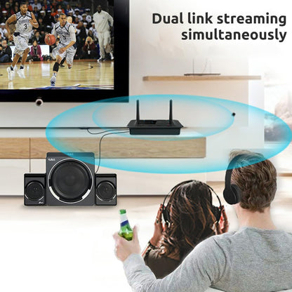 Transmisor Receptor Bluetooth 5.3, adaptador de audio, ent/sal RCA