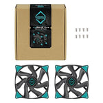 Ventilador Iceberg Thermal IceGALE Xtra 140mm PWM 2 Pzas