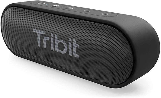 Bocina Bluetooth portátil, Tribit XSound Go, Impermeable IPX7, Recargable.