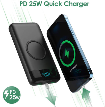 Cargador portátil inalámbrico 30800 mAh (USADO)