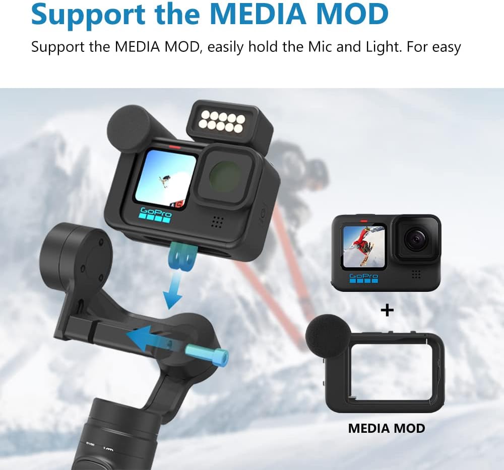 INKEE Falcon Plus Estabilizador de cardán para GoPro.