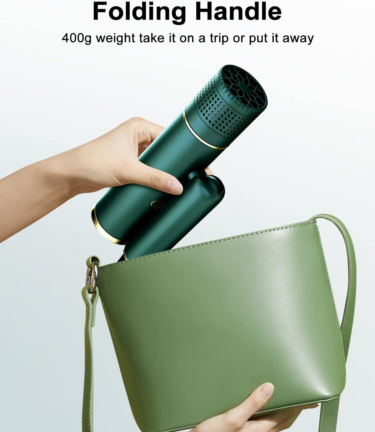 7MAGIC Secador de pelo iónico plegable CAJA CON DETALLE