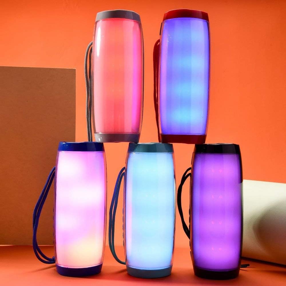 Bocina Bluetooth M -157 Con Pantalla De Led De Colores