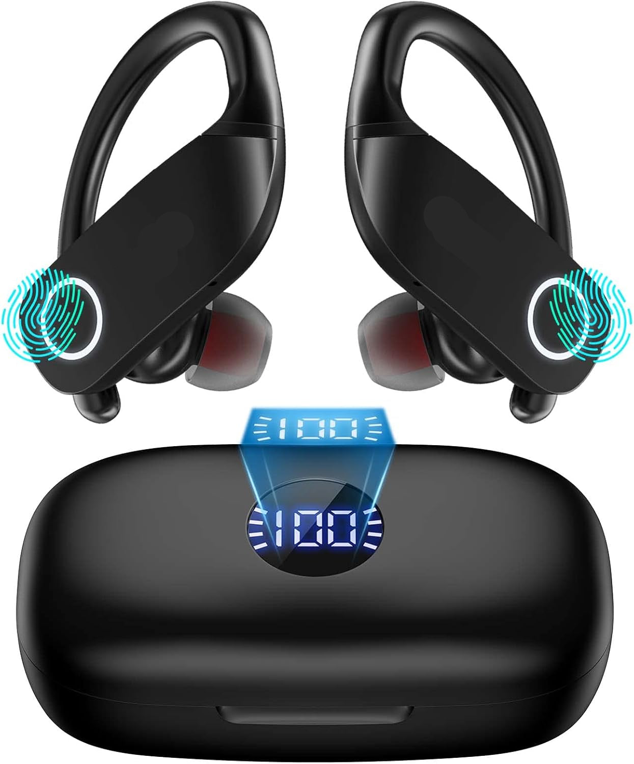 HINYCOM Auriculares inalámbricos Bluetooth.