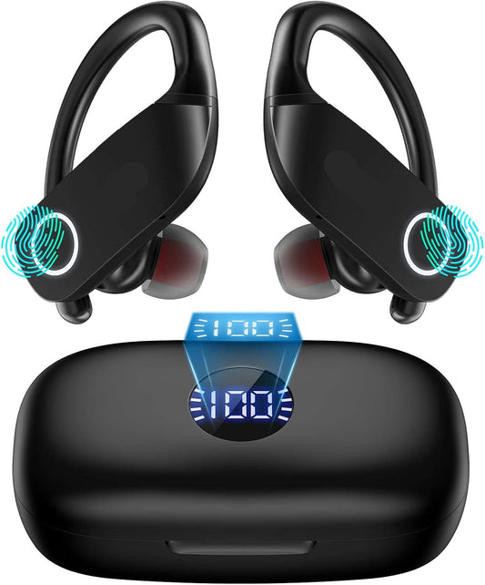 HINYCOM Auriculares inalámbricos Bluetooth.
