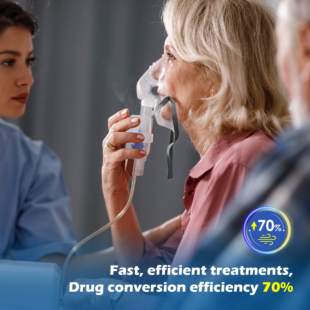 Nebulizador de visualización digital inteligente uux para adultos y niños.