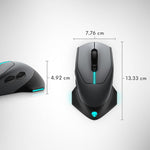 Mouse inalámbrico para Juegos, Alienware AW610M, 16000 dpi.(USADO)