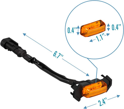 Luces LED para parrilla Toyota Tacoma, Seven Sparta 4pcs.