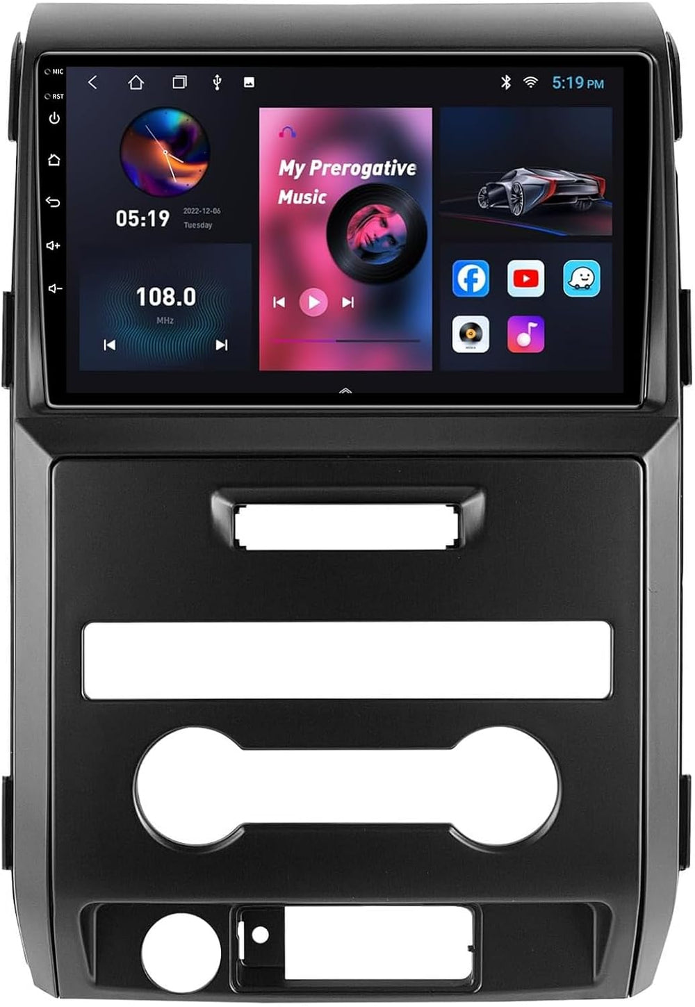 Radio estéreo para coche Ford F150 F-150 2009 2010 2011 2012.