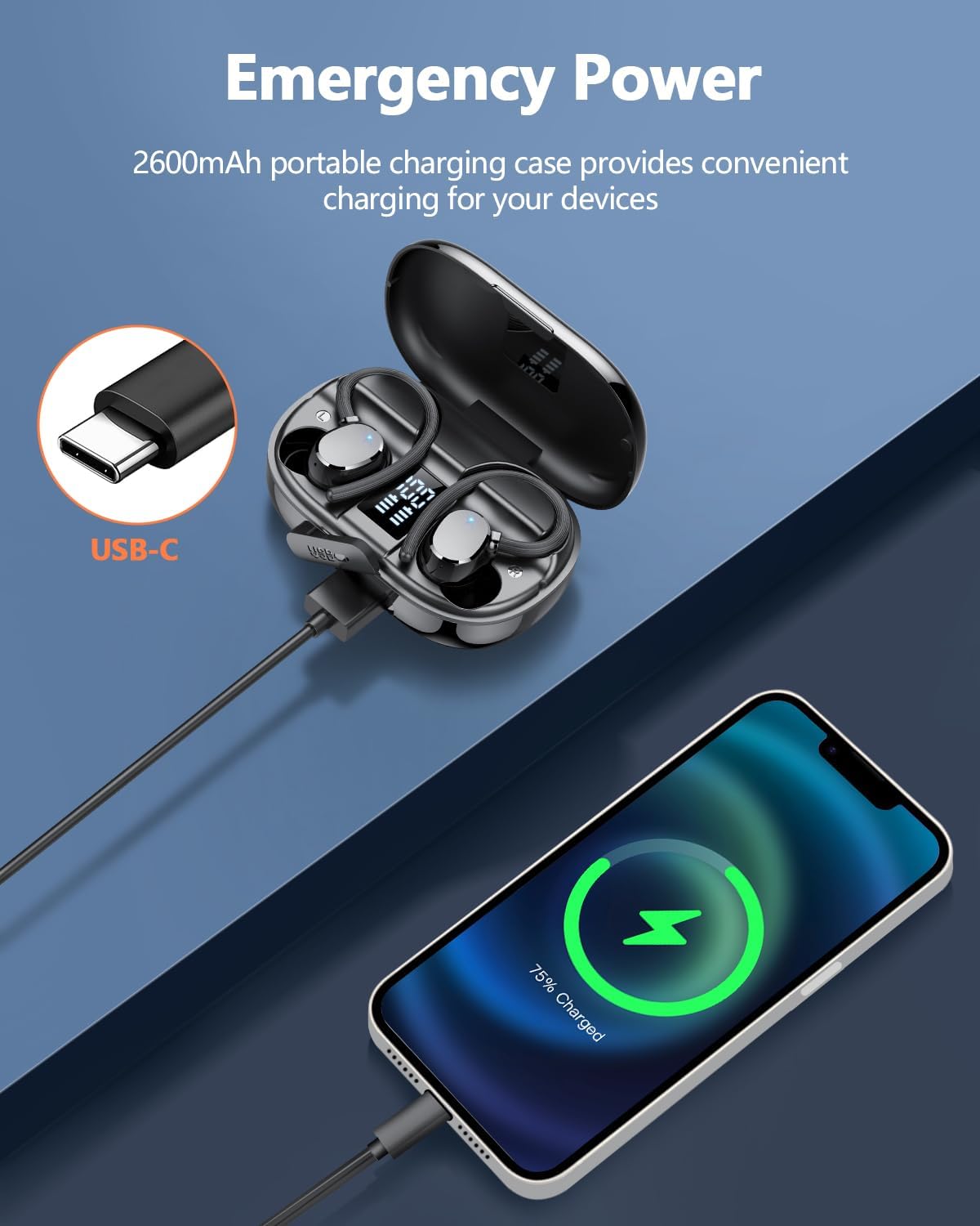 Auriculares inalámbricos Bluetooth Sport Q22
