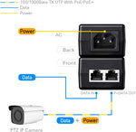 Cudy - Adaptador de inyector Gigabit PoE de 30 W.