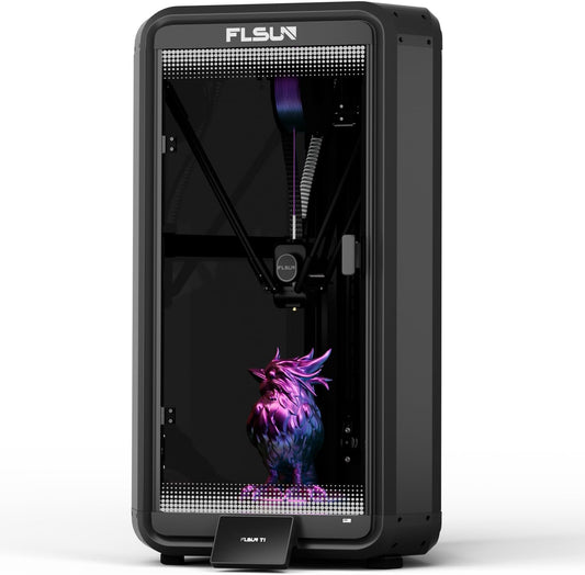 Impresora 3D Flsun T1, de alta velocidad de 1000 mm/s, 30,000r/min.