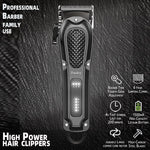 Cortapelos para hombre, profesional, recargable, Haokry.
