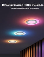 Iluminación empotrada inteligente Govee H601E de 4", Alexa (DETALLE)