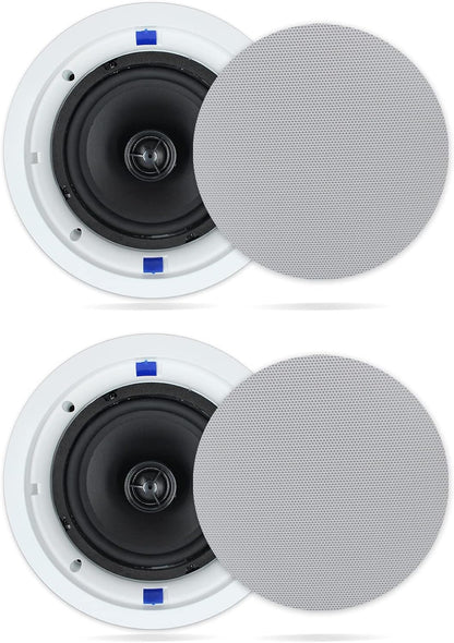 Altavoces empotrables para techo o pared, Herdio HSC-818, de 6.5".