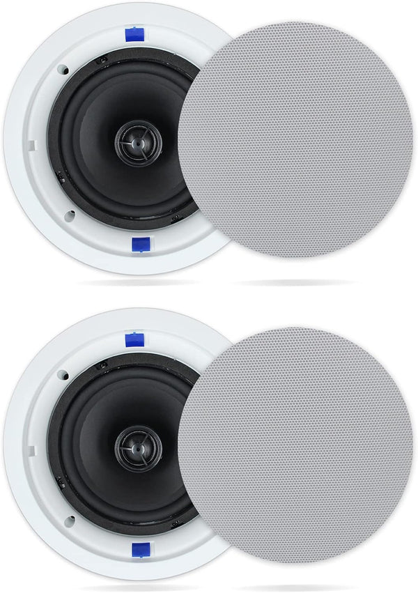 Altavoces empotrables para techo o pared, Herdio HSC-818, de 6.5".