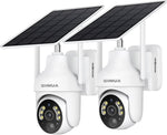 Cámaras Solares SEHMUA 2K Inalámbricas Pack 2 RBX-S73