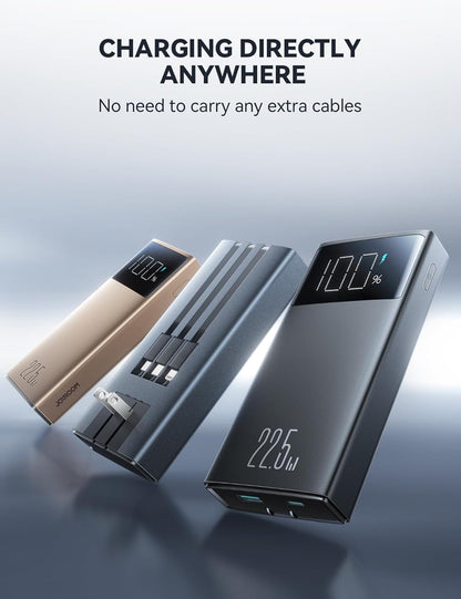 Cargador portátil de 10000 mAh (3 cables) JOYROOM