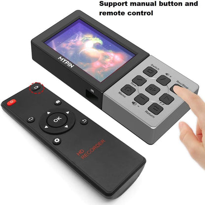 MYPIN Dispositivo de captura de video LCD HD, sin control (USADO)