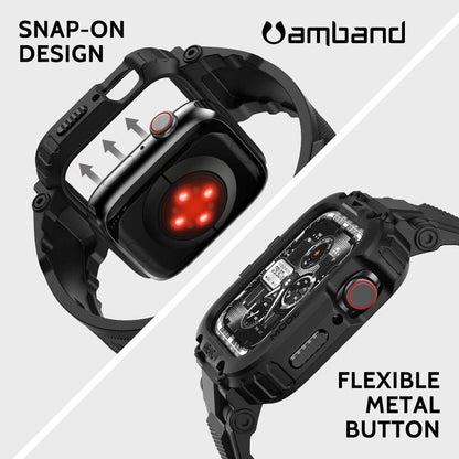 Funda deportiva para Apple Watch, amBand M1, 49mm, TPU.