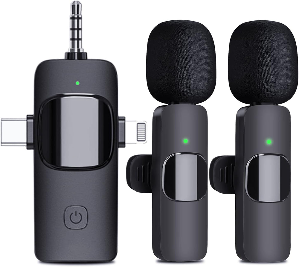 Micrófono inalámbrico para iPhone Android