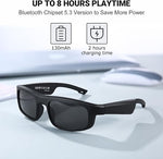 Gafas inteligentes, Lvtel M8 Pro, polarizadas, BT, altavoces.(USADO)