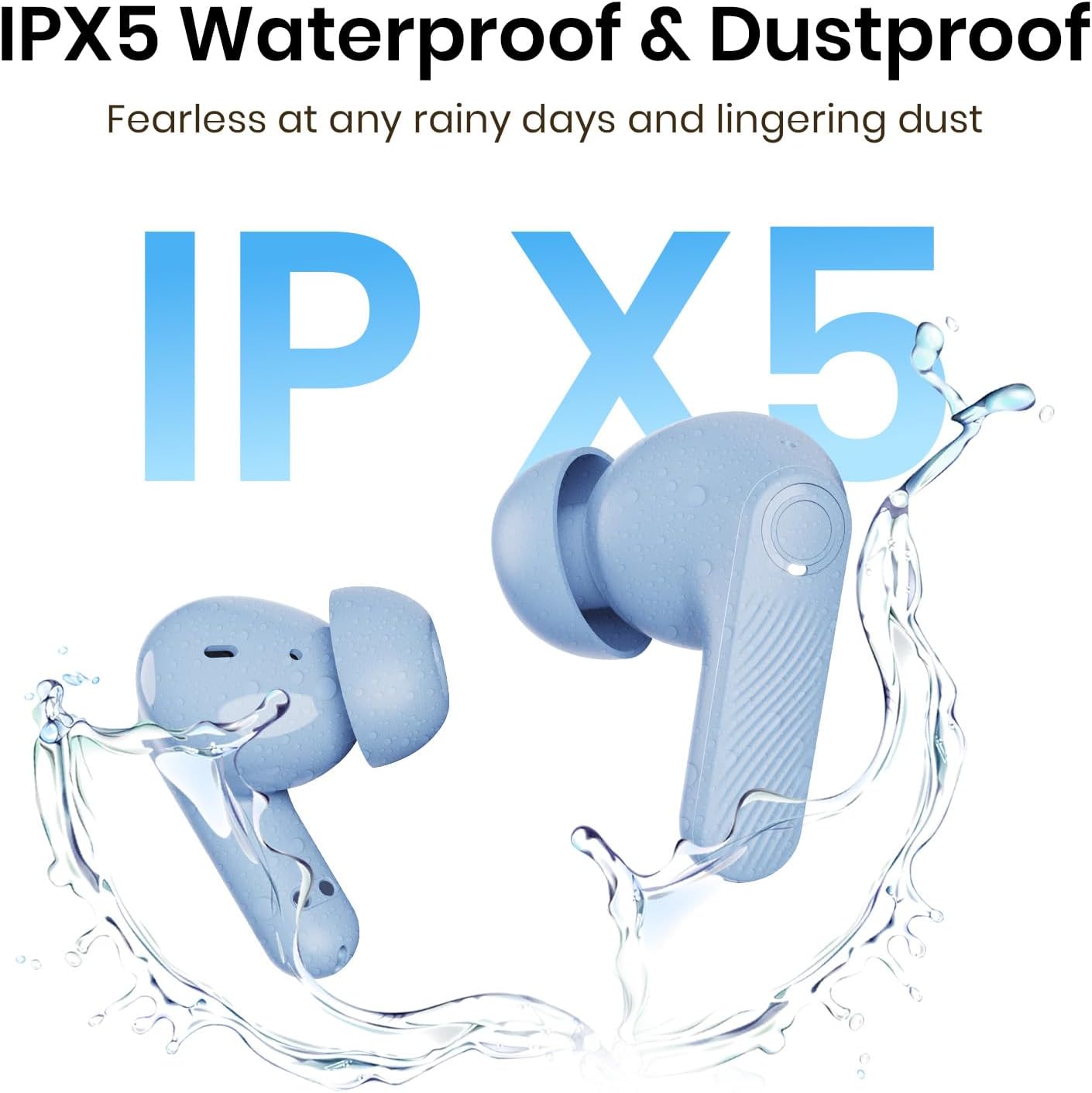 Auriculares inalámbricos, intrauditivos, Bluetooth 5.4. Siawag.