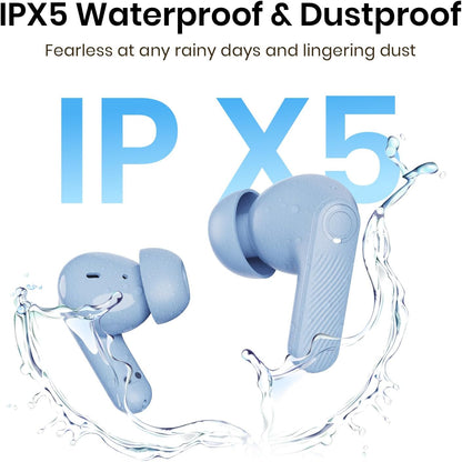 Auriculares inalámbricos, intrauditivos, Bluetooth 5.4. Siawag.
