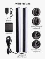 Barras de Luces LED Govee, para TV de 55 a 75 pulgadas, Control Remoto.