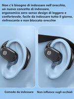 Auriculares deportivos abiertos Bluetooth estuche de carga