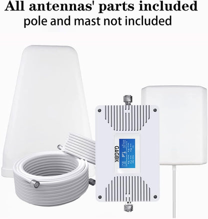 Amplificador de señal de teléfono celular, AT&T, 5G-4G, GABK.