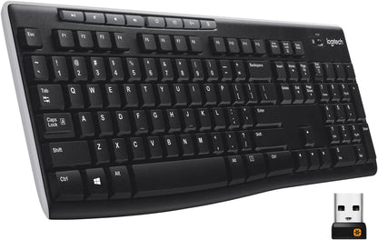 Logitech K270 Teclado Inalámbrico para Windows USADO