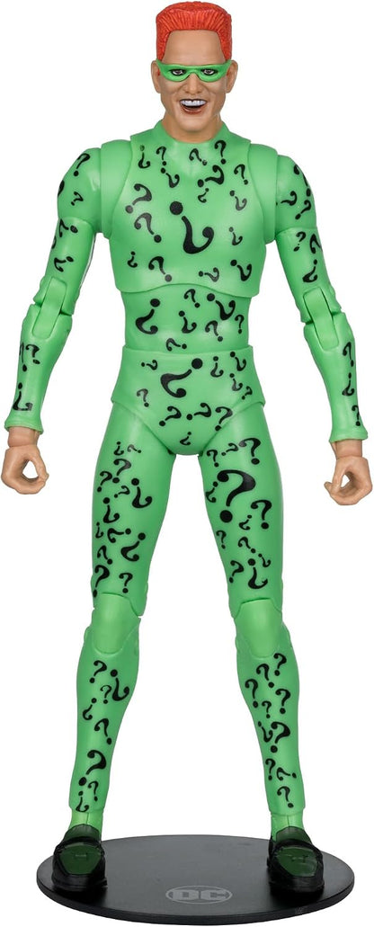 Figura McFarlane DC Multiverse The Riddler Batman (CAJA ABIERTA)