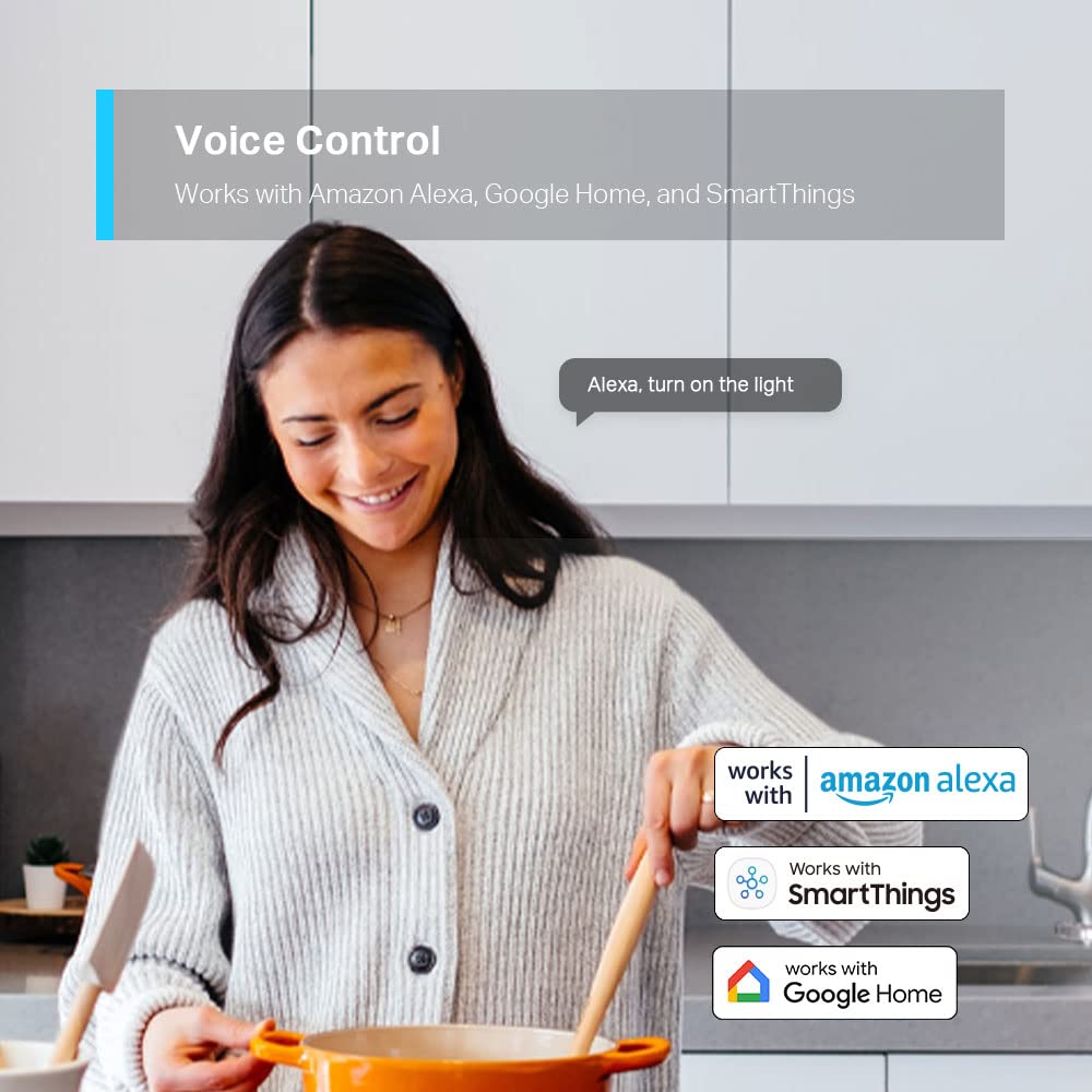 TP-Link Tapo Interruptor de luz inteligente, de un solo polo.