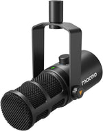 MAONO Micrófono dinámico PD400X