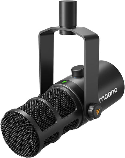 MAONO Micrófono dinámico PD400X