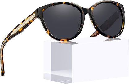Gafas de sol, Carfia, Redondas, 100% Protección UV. (USADO)