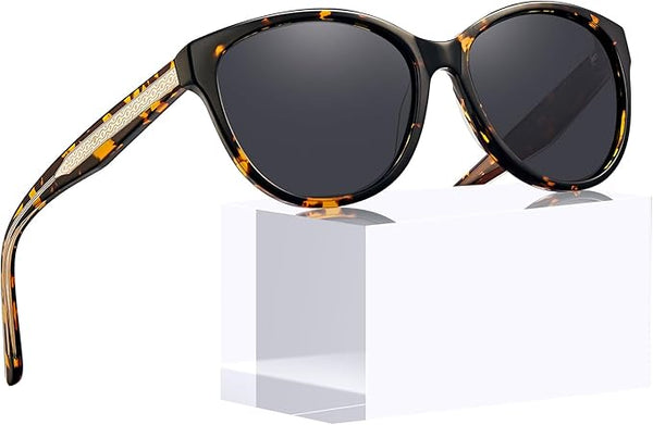 Gafas de sol, Carfia, Redondas, 100% Protección UV. (USADO)