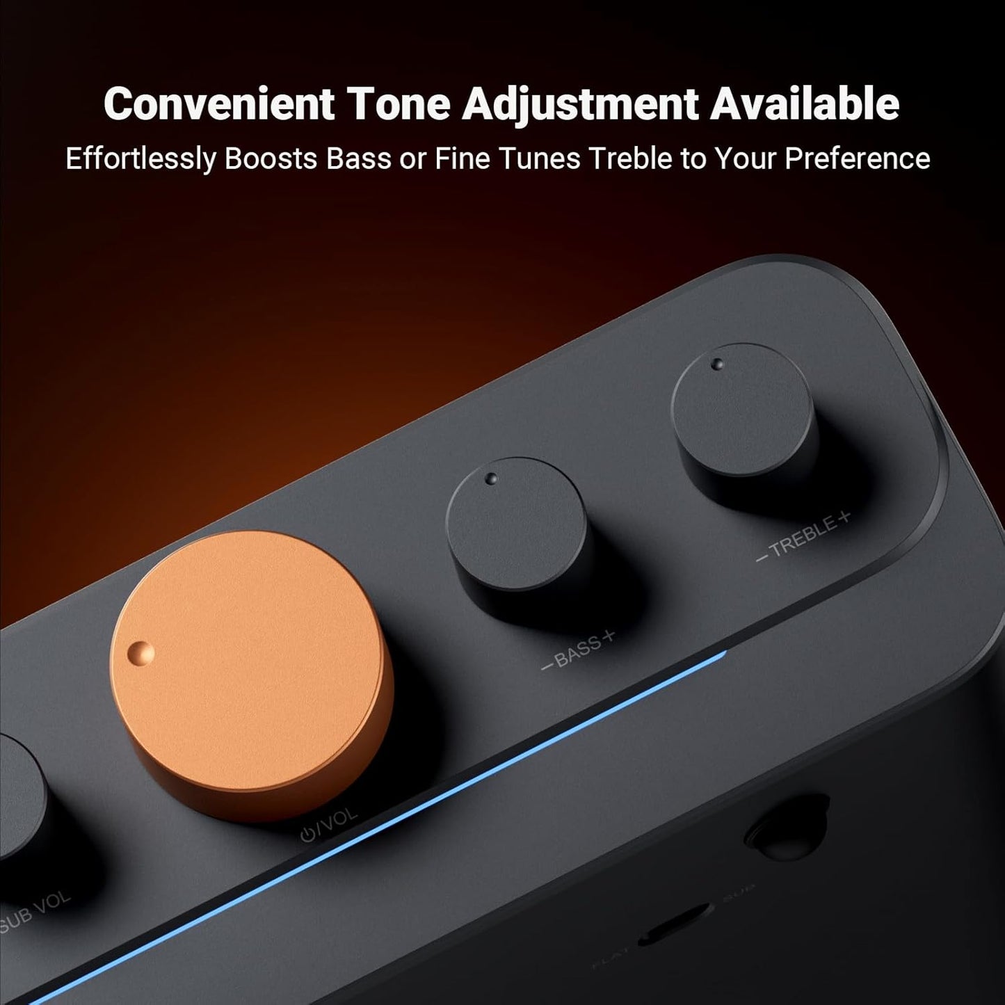 Amplificador Bluetooth para altavoces al aire libre, 4 canales.