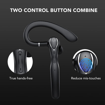 Auricular Manos Libres, Bluetooth 5.3, Cancelación de Ruido.