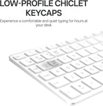 Teclado inalámbrico portátil RAPOO E900T con panel tactil