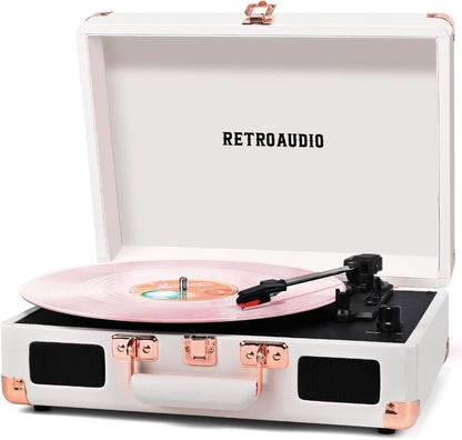 Tocadiscos De Vinilo Con Altavoces Incorporados, RetroAudio