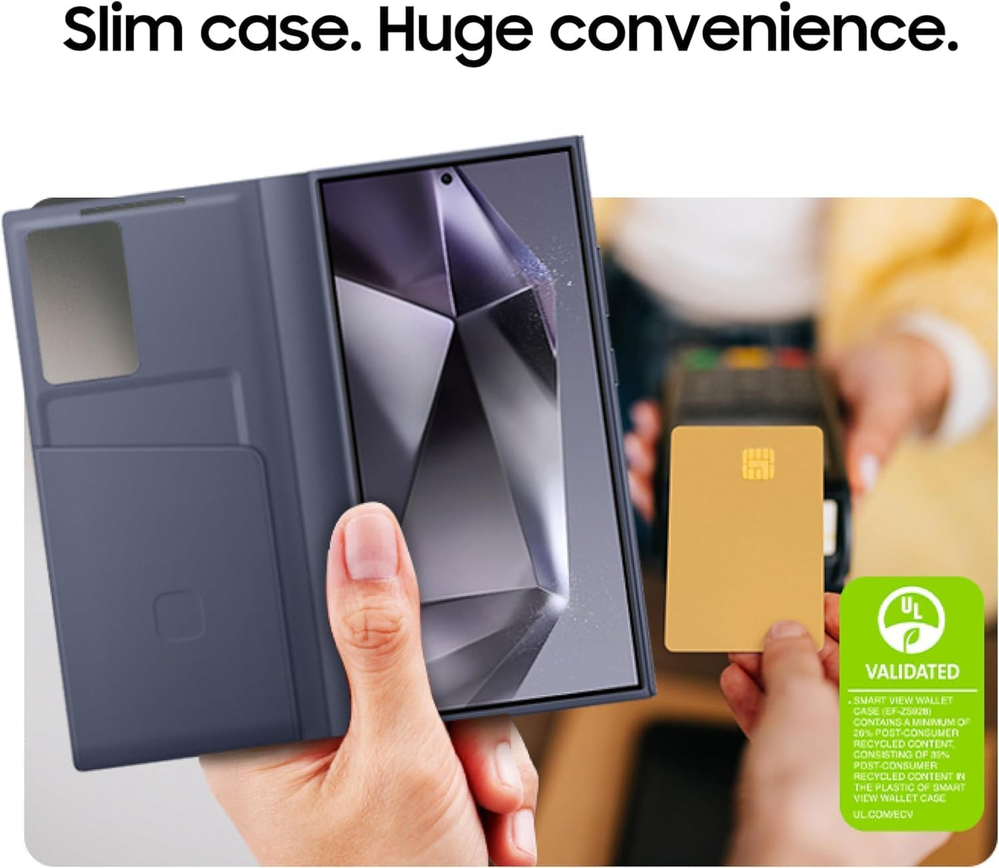 Funda Protectora para Galaxy S24 Ultra, Vista Inteligente.