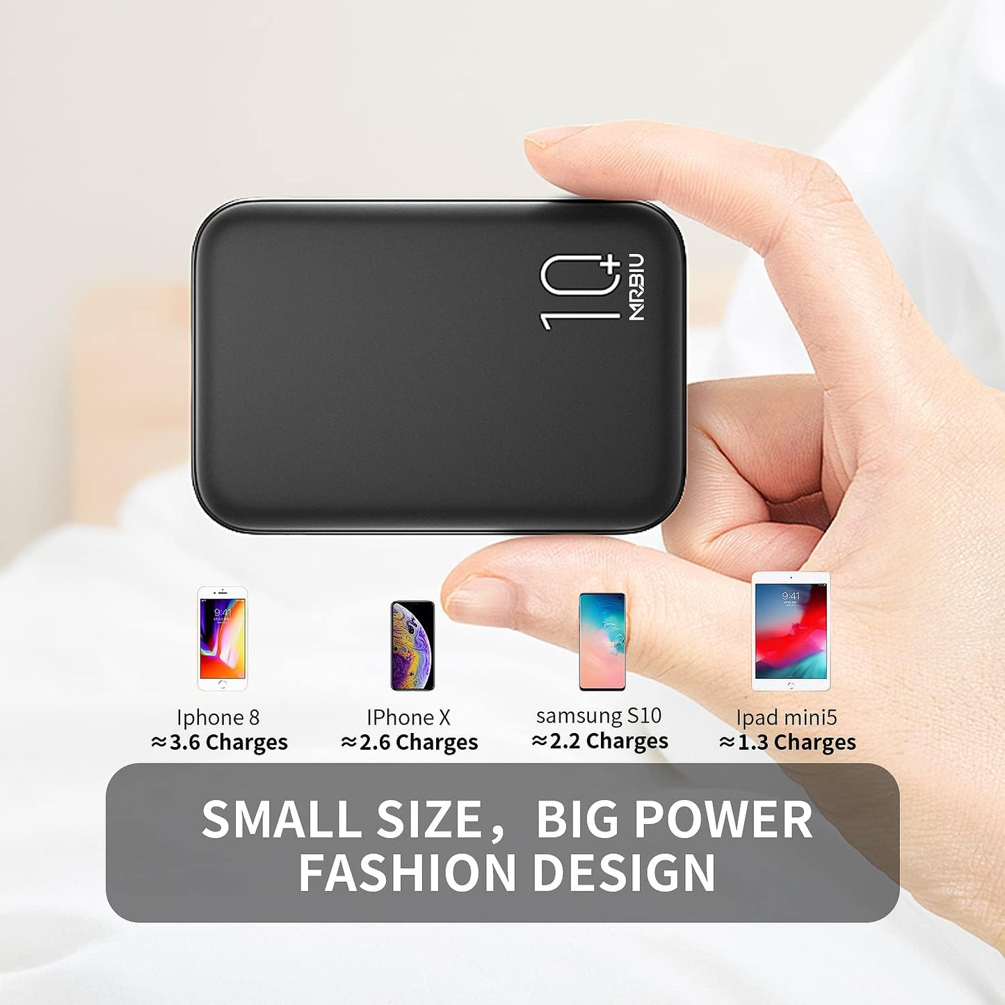 Bateria portatil mini MRBIU 10000 mAh (USADO)